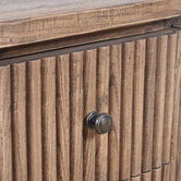 Chartwell Home Giovan Reclaimed Elm Wood Side Table