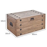 Chartwell Home Gavin Reclaimed Elm Wood Coffee Table