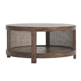 Chartwell Home Bradford Round Mango Wood Coffee Table