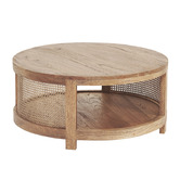 Chartwell Home Bradford Round Mindi Wood Coffee Table