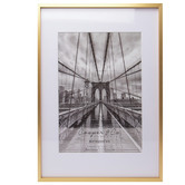 Maddison Lane Matte Premium Metallicus A4 Metal Photo Frame