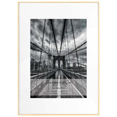 Maddison Lane Matte Premium Metallicus A2 Metal Photo Frame