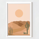 Maddison Lane White Poster Frames