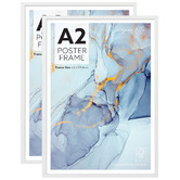 Maddison Lane White Poster Frames