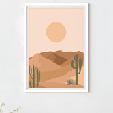 Maddison Lane White Poster Frames