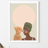 Maddison Lane White Poster Frames