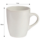 Maddison Lane White Mari 400ml Ceramic Mugs