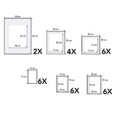 Maddison Lane 30 Piece Instant Gallery Wall Frame Set