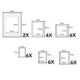 Maddison Lane 30 Piece Instant Gallery Wall Frame Set