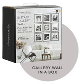 Maddison Lane 9 Piece Instant Gallery Wall Frame Set