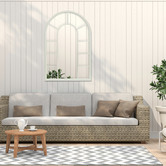 Maddison Lane Arched Vault Iron Mirror