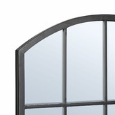 Maddison Lane Arched Marais Iron Mirror