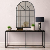 Maddison Lane Large Arched Grace Iron Mirror