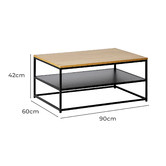 Maddison Lane Gila Rectangular Coffee Table