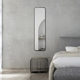 Maddison Lane Elle Rectangular Stainless Steel Wall Mirror