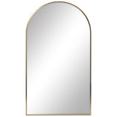 Maddison Lane Naomi Arched Stainless Steel Wall Mirror