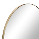 Maddison Lane Linda Round Stainless Steel Wall Mirror