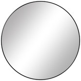 Maddison Lane Linda Round Stainless Steel Wall Mirror