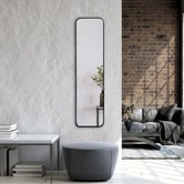 Maddison Lane Elle Rectangular Stainless Steel Wall Mirror