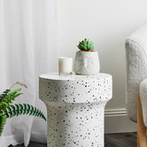 Maddison Lane Lizbeth Terrazzo Side Table