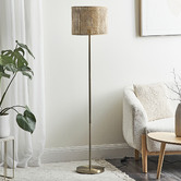 Maddison Lane Amorsolo Rattan Floor Lamp