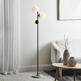 Maddison Lane Marcia Glass Floor Lamp