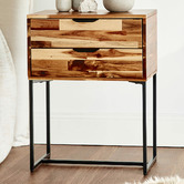Maddison Lane Helena Acacia Wood Bedside Table