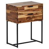 Maddison Lane Helena Acacia Wood Bedside Table