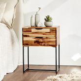 Maddison Lane Helena Acacia Wood Bedside Table