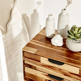 Maddison Lane Helena Acacia Wood Bedside Table