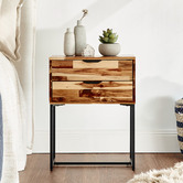 Maddison Lane Helena Acacia Wood Bedside Table