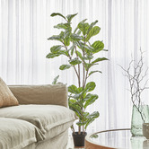 Maddison Lane 150cm Potted Faux Fiddle Leaf Tree