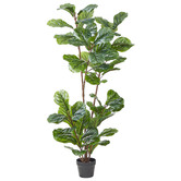 Maddison Lane 150cm Potted Faux Fiddle Leaf Tree