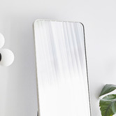 Maddison Lane Elle Rectangular Stainless Steel Standing Mirror