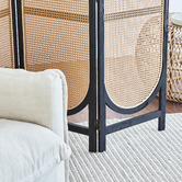 Maddison Lane Kojo 3 Panel Rattan Room Divider