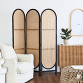 Maddison Lane Kojo 3 Panel Rattan Room Divider