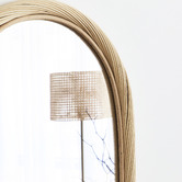 Maddison Lane Emmy Arched Rattan Mirror