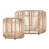Maddison Lane 2 Piece Casper Bamboo &amp; Rattan Coffee Table Set