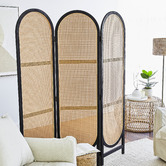 Maddison Lane Kojo 3 Panel Rattan Room Divider