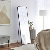 Maddison Lane Elle Rectangular Stainless Steel Standing Mirror