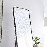 Maddison Lane Elle Rectangular Stainless Steel Standing Mirror