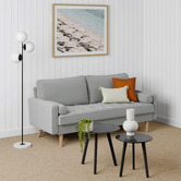 Maddison Lane Marcia Glass Floor Lamp