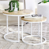 Maddison Lane 2 Piece Derek Nesting Side Table Set