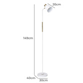 Maddison Lane Jona Metal Floor Lamp