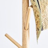 Maddison Lane Harlene Rubberwood Coat Rack