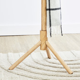 Maddison Lane Harlene Rubberwood Coat Rack