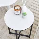 Maddison Lane Romeo Marble Side Table