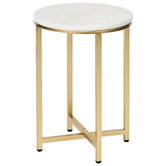 Maddison Lane Romeo Marble Side Table