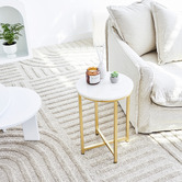 Maddison Lane Romeo Marble Side Table