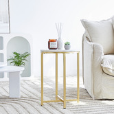Maddison Lane Romeo Marble Side Table